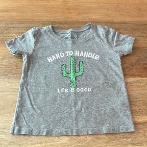 Life is Good Toddler short sleeve tee